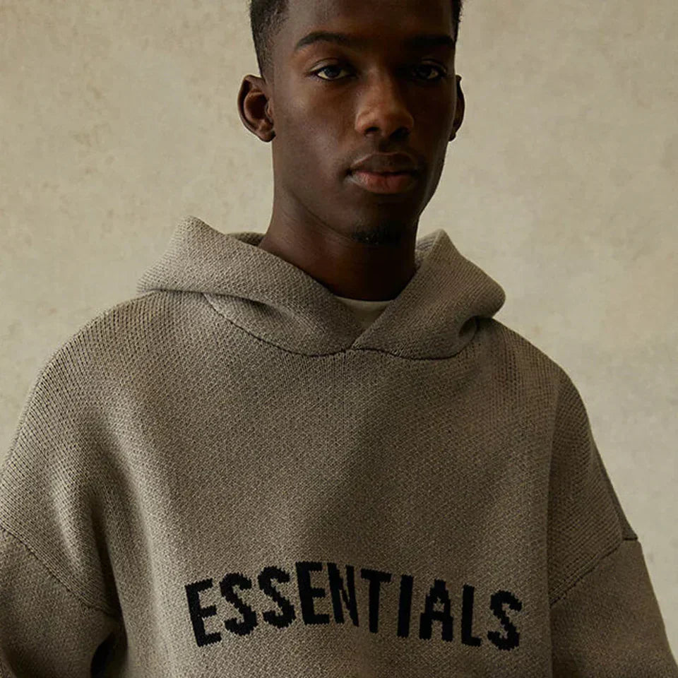 Essentials Knit Hoodie