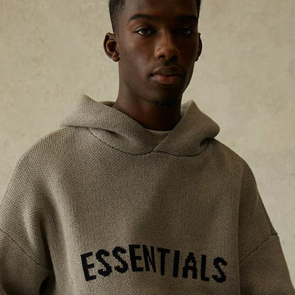 Essentials Knit Hoodie